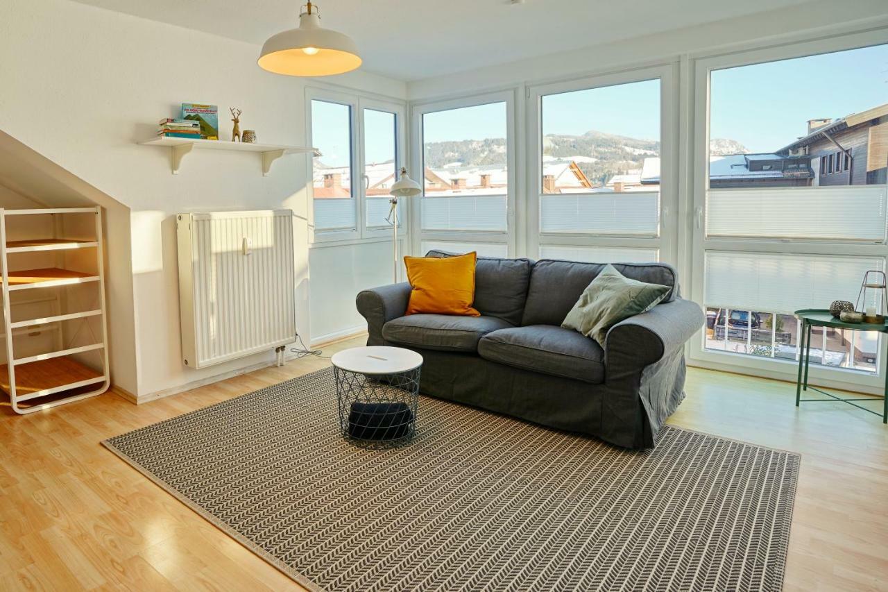 Zum Hirschbrau Apartment Sonthofen Bagian luar foto